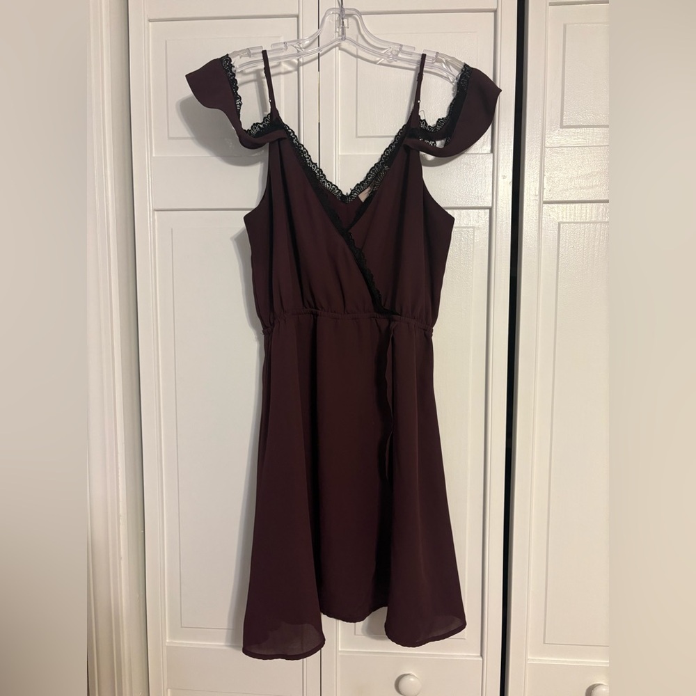 Large Forever 21 Dark Purple Dress